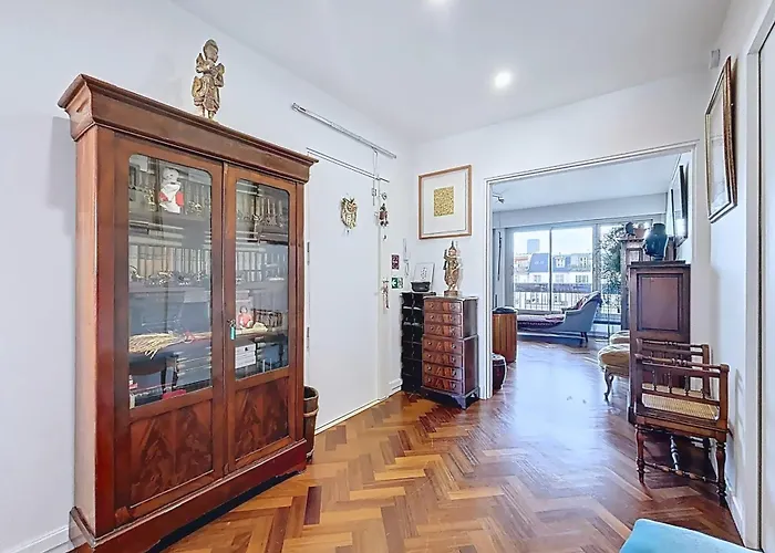 With Balcony Overlooking The Eiffel Tower *